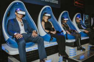 Guests enjoy Mote's Virtual Reality Experience